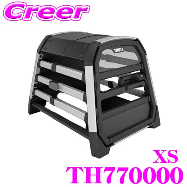 安全に愛犬を運べる THULE 車載用 ドッグクレート スーリーアラックス TH770000 XSサ...