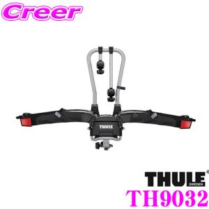 THULE EasyFold TH9032 スーリー イージーフォールド TH9032 ヒッチマウントサイクルキャリア 対応フレーム径:φ22-80mm サイクル2台用｜creer-net