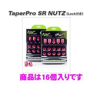 日本正規品 TPI 鍛造超軽量ナットTPIAN1725RD27LSET M12×1.5ロックナット付き16個セット