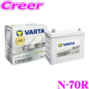 VARTA VARTA N-70R/80B24R：バルタ シルバーダイナミックバッテリー