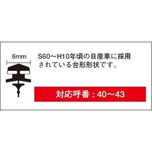 PIAA スーパーグラファイト ワイパー替えゴム 500mmWGR50N 呼番：43｜creer-net