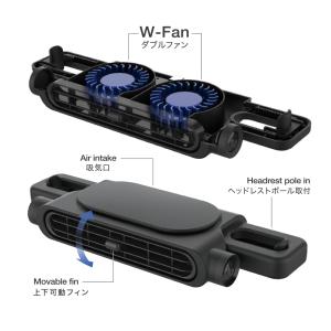 ヤック 扇風機 首用 DF65 ネックワイドフ...の詳細画像2