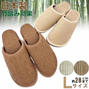 スリッパ 暖かい Dセノーテモールカブリ Lサイズ 約26.5cmまで 日本製 土踏まず刺激 メンズ 足ツボ ハキハキ工房