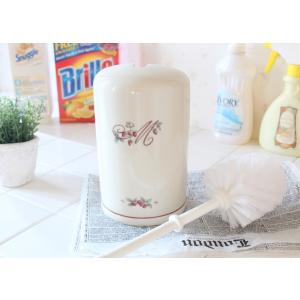 マニー レールデュロココ 陶器 トイレブラシ