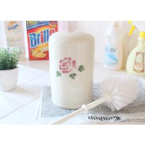 マニーローズ 陶器 トイレブラシ
