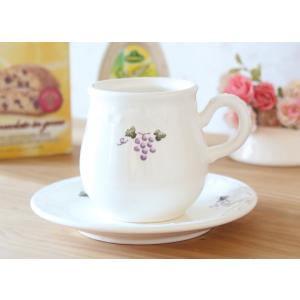 マニー　オーベルジュ　陶器　コーヒーカップ＆ソーサー