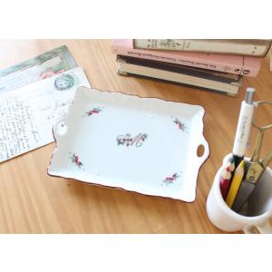 Many マニーロココ 陶器 バロックアナイス プレートL : クレッシェンド