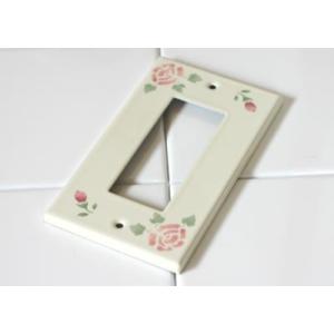 マニー ローズ ホーロー スイッチカバー 3こ口