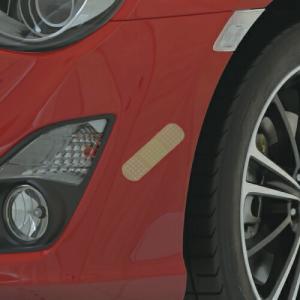絆創膏 ステッカー 3枚セット 全5サイズ バ...の詳細画像1