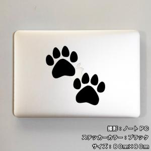 肉球 ステッカー 2枚セット 5サイズ 全26...の詳細画像3
