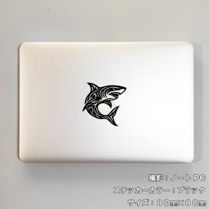 シャーク ステッカー 04 全26色 5サイズ...の詳細画像2