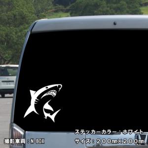 シャーク ステッカー 01 全26色 5サイズ...の詳細画像4