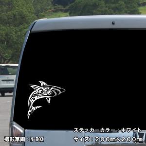 シャーク ステッカー 02 全26色 5サイズ...の詳細画像4