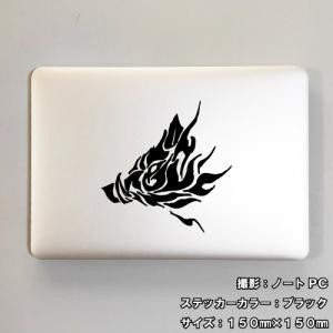 イノシシ ステッカー 02 全26色 5サイズ...の詳細画像3