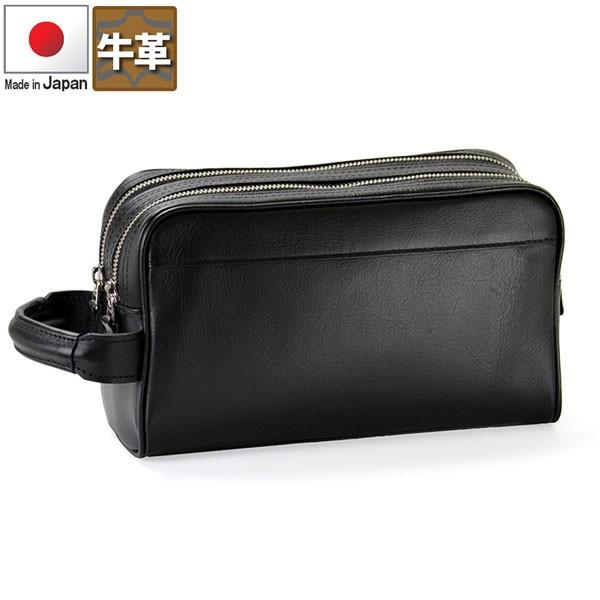 セカンドバッグ　牛革　ソフトレザー　ハンドバッグ　豊岡の鞄　日本製　メンズ　 25386