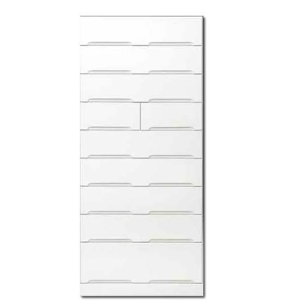 チェストタンス タワーチェスト 開梱設置送料無料 日本製 一本立ち完成品 幅80cm 9段 高さ18...