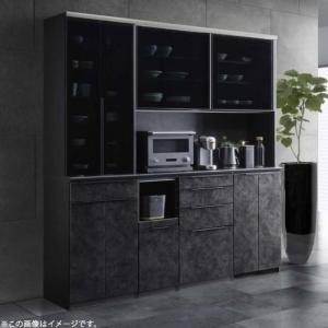 食器棚 収納 セラミック天板 レンジボード 幅...の詳細画像1