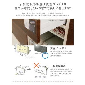食器棚 収納 セラミック天板 レンジボード 幅...の詳細画像4