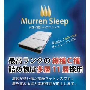 マットレス 三つ折り 極太 ポケットコイル 防...の詳細画像2
