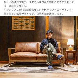 2人掛け ソファ ダーマ 幅165cm ファブ...の詳細画像3