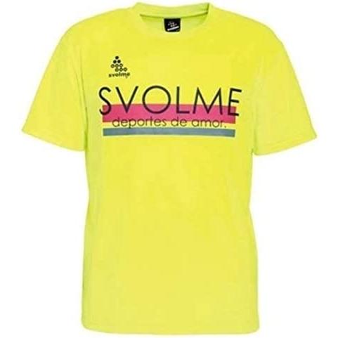 スボルメ(SVOLME) 半袖ロゴプラTシャツ 1193-32700 [053] LIME（ライム）