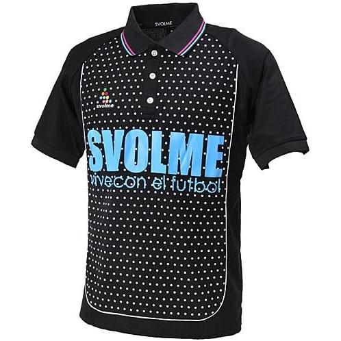 スボルメ(SVOLME) ドットポロシャツ XSサイズ 121-48626 BLACK ブラック