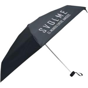 スボルメ(SVOLME) 折り畳み傘 日雨兼用 1242-33429 フリーサイズ ブラック｜crescentsports