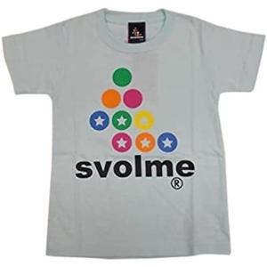 スボルメ(SVOLME) ロゴTシャツJ 150cm 163-92510 035 LIGHT BLUE ライト ブルー｜crescentsports