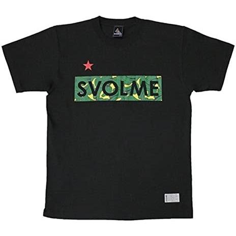 スボルメ(SVOLME) バナロゴTシャツ 半袖シャツ (172-58310) BLACK