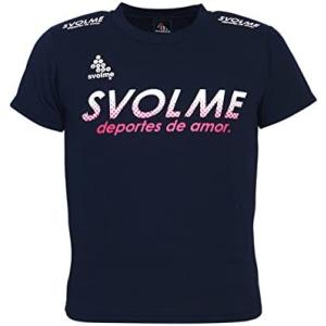 スボルメ(SVOLME) ジュニア用ロゴプラクティスTシャツ 183-85600 NAVY