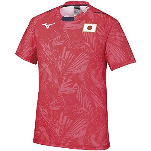 ミズノ(MIZUNO) 応援Tシャツ JAPANロゴ 選手団着用 日本代表 レプリカモデル ユニセッ...