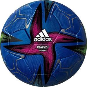 アディダス(adidas) サッカーボール コネクト21 リーグ5号球 青色 AF534B｜crescentsports