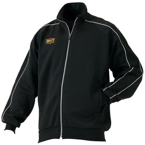ゼット(ZETT) 野球 トレーニング ジャケット BPRO400S ブラック Sサイズ