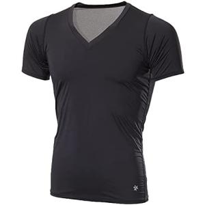 ゴールドウイン(Goldwin) C3fit Tシャツ クーリングVネック 半袖 メンズ GC00112 ブラック｜crescentsports