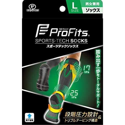 ピップスポーツ(PIP SPORTS) プロ・フィッツ スポーツテックソックス Lサイズ