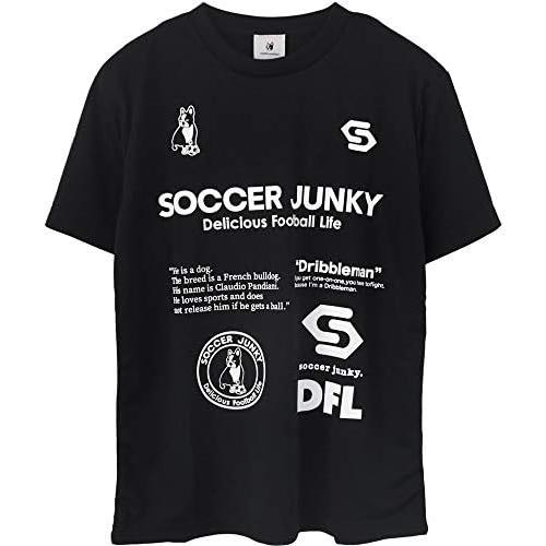 サッカージャンキー(soccer junky) ジュニア プラシャツ SJ21115K ブラック