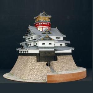 ウッディジョー 木製模型　安土城 天守閣 1/150 織田信長