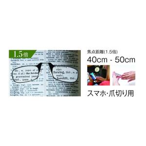 リベルタ スマホに貼れる拡大鏡 Thin Op...の詳細画像4