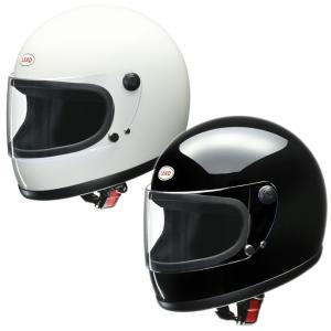 LEAD RX-300R レトロフルフェイスヘルメット ビンテージヘルメット クリアシールド付き SG/PSC規格｜crest1
