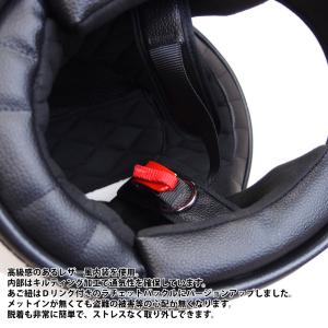 CREST レトロフルフェイスヘルメット SG...の詳細画像3
