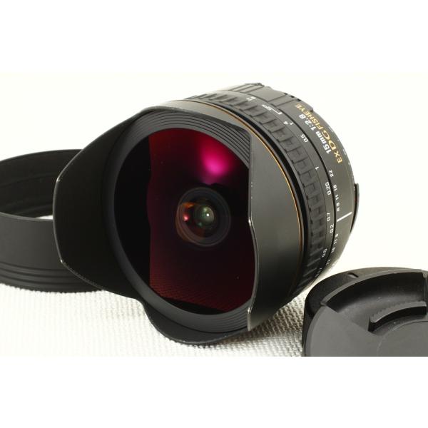 SIGMAシグマ AF 15mm F2.8 EX DG Fisheye Nikonニコン 美品ランク