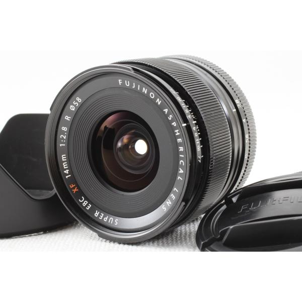 FUJIFILM フジフィルム XF 14mm F2.8 R フード◆超広角レンズ 美品ランク