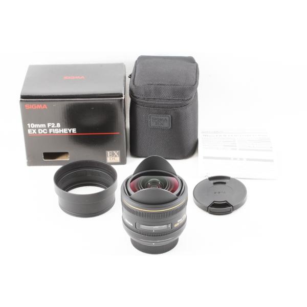 SIGMA シグマ 10mm F2.8 EX DC FISHEYE HSM Nikon ニコン◆魚眼...
