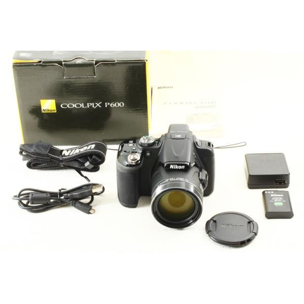 Nikonニコン COOLPIX P600◆コンデジ/極上品ランク