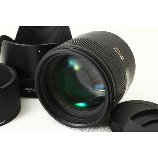 SIGMA 85mm F1.4 EX DG HSM Sony Aソニー◆大口径中望遠レンズ/極上品ラ...