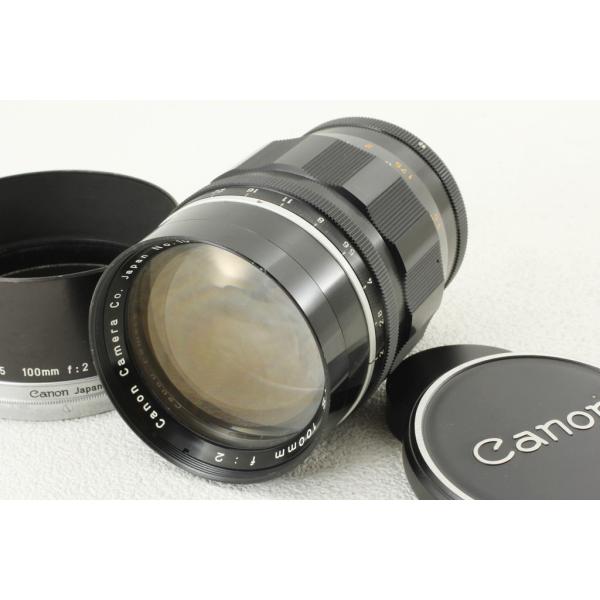 Canon キヤノンレンズ 100mm F2 Leica Lマウント◆単焦点レンズ/外観美品ランク