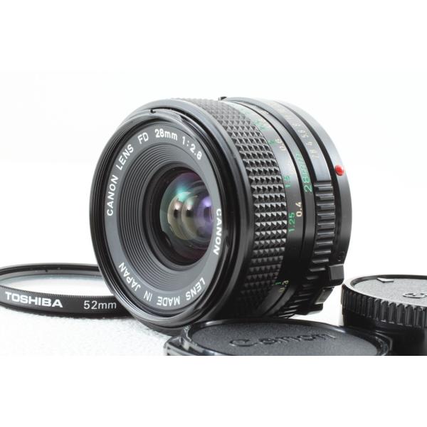 Canon キヤノン NEW FD 28mm F2.8◆単焦点レンズ/外観美品ランク
