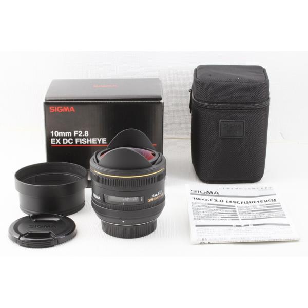 SIGMA シグマ 10mm F2.8 EX DC FISHEYE HSM Nikon ニコン◆魚眼...