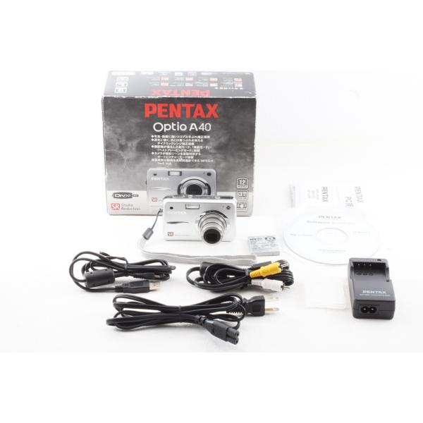 PENTAX ペンタックス オプティオ Optio A40◆コンデジ 1200万画素/ジャンク品ラン...