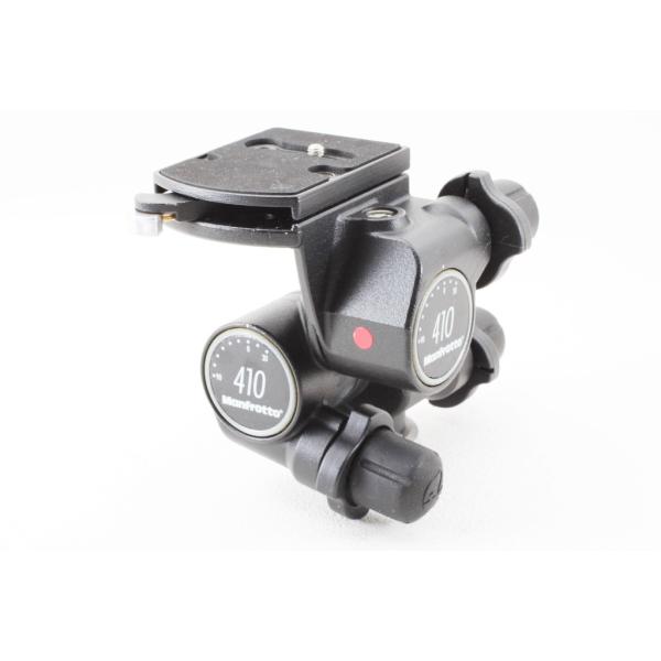 Manfrotto マンフロット 410 ギア付きジュニア雲台◆美品ランク